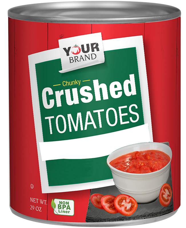 28 oz Chunky Crushed Tomatoes in Puree Image:1