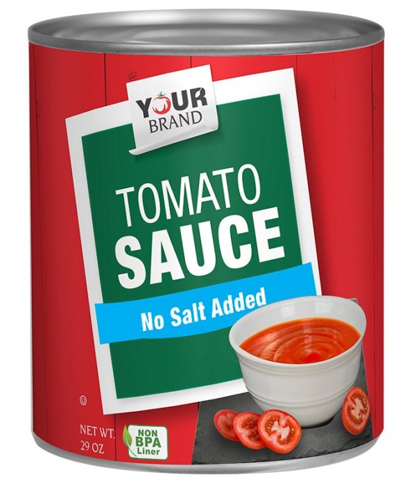 28 oz No Salt Added Tomato Sauce