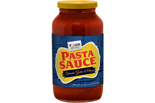 24 oz Tomato, Garlic and Onion Pasta Sauce – R Style