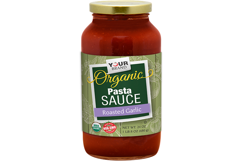 24 oz Organic Roasted Garlic Pasta Sauce Image:1