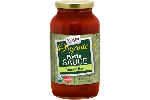 24 oz Organic Tomato Basil Pasta Sauce