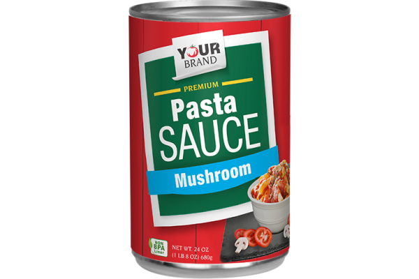 24 oz Mushroom Pasta Sauce – H Style
