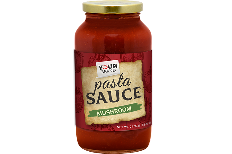 24 oz Mushroom Pasta Sauce – P Style Image:1