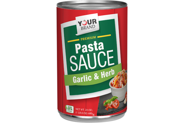 24 oz Garlic and Herb Pasta Sauce – H Style