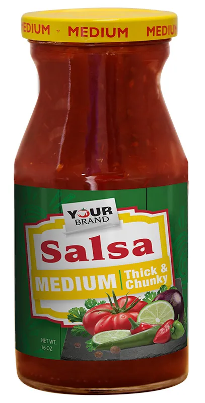 16 oz Medium Salsa – P Style