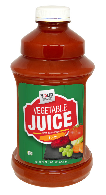 46 fl oz Spicy Vegetable Juice from Concentrate – V Style