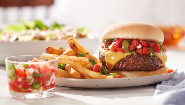 Red Gold Burger