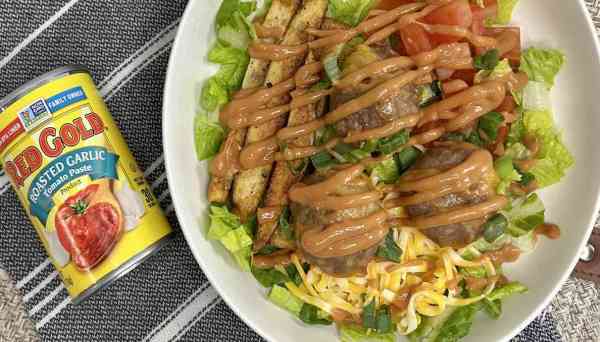 All American Cheeseburger Meatball Bowls