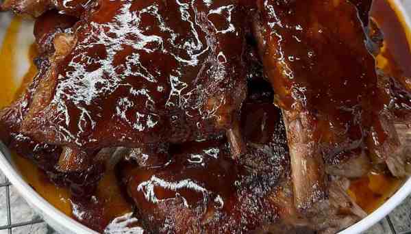 Fall-Off-the-Bones BBQ Ribs with Spicy Sweet Chili Sauce