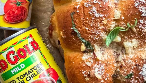 Spicy Roasted Garlic Butter Meatball Sliders