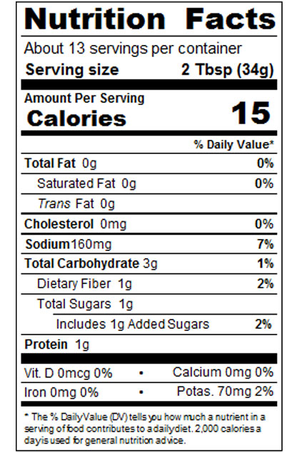 15.5 oz Mild Black Bean and Corn Salsa Image:2