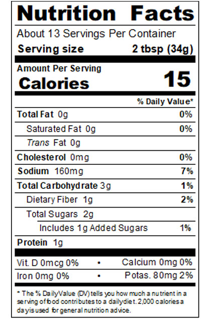 15.5 oz Medium Black Bean and Corn Salsa Image:2