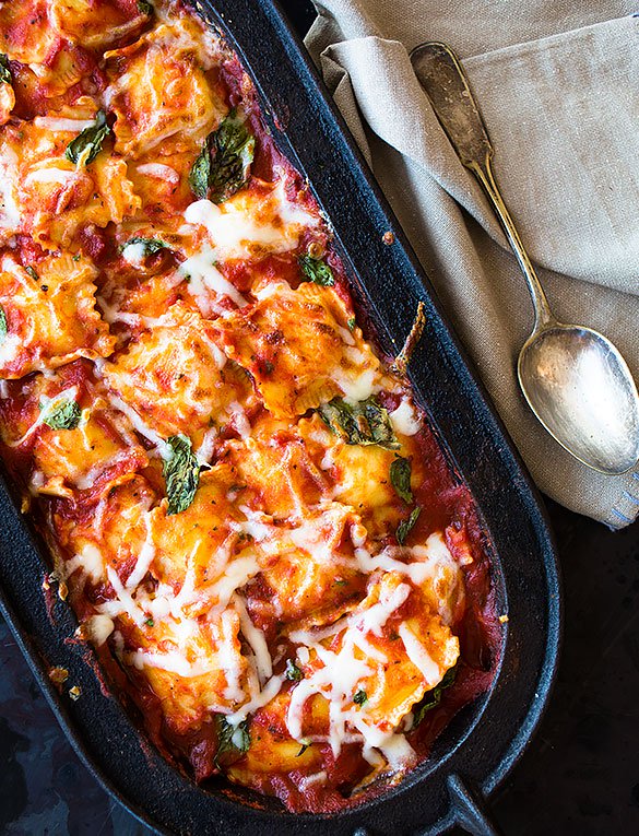 Tomato Basil Ravioli