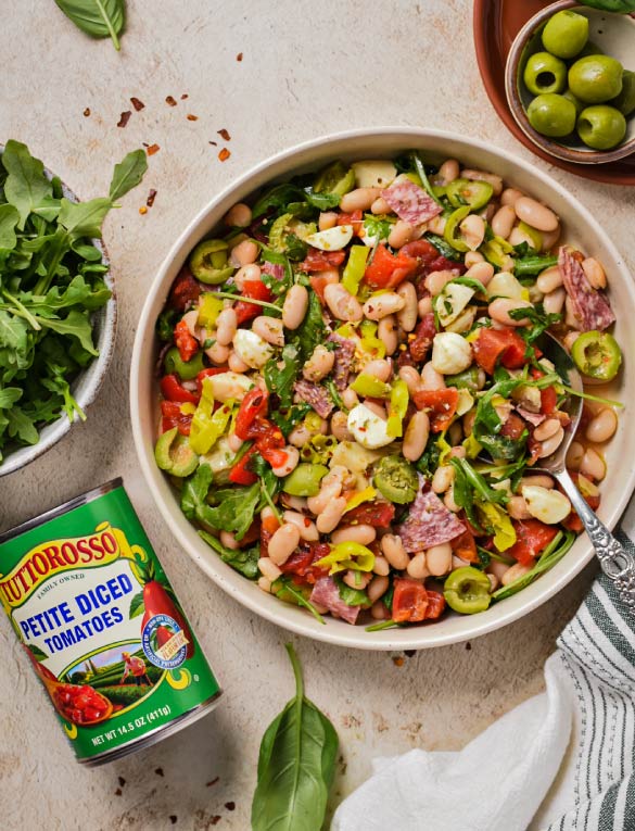 White Bean Antipasto Salad