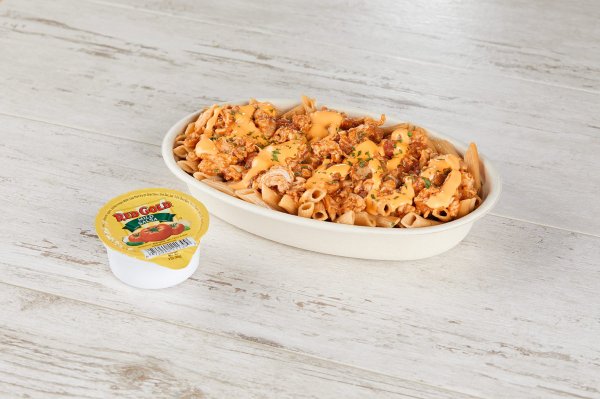 Chicken Enchilada Noodle Bake