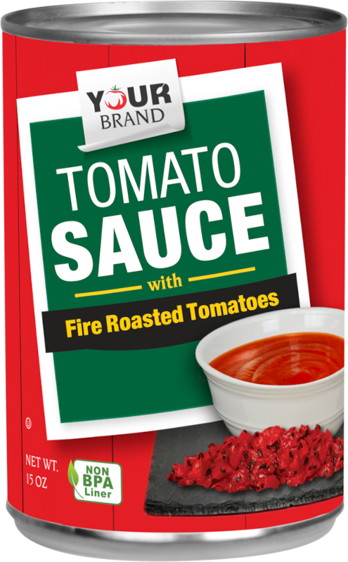 15 oz Tomato Sauce with Fire Roasted Tomatoes