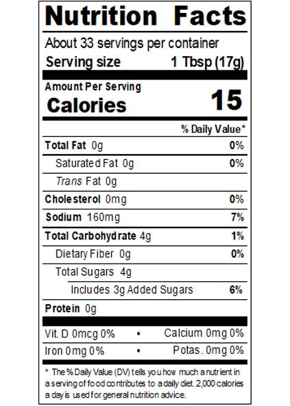 Tomato Ketchup with Real Sugar 20 oz Image:2