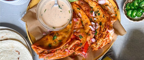 Spicy Shredded Chicken Tacos