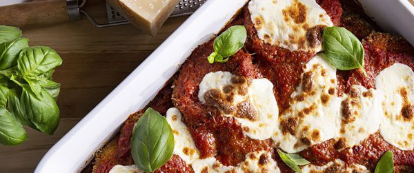 Baked Eggplant Parmesan