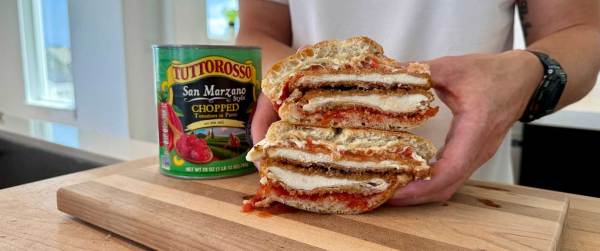 Prosciutto Chicken Parm Sandwich