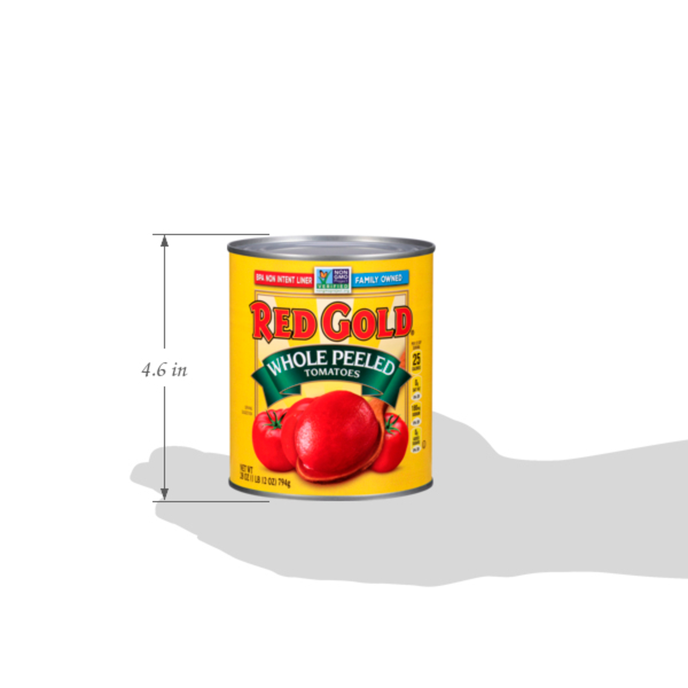 Canned Whole Peeled Tomatoes 28 oz - Red Gold Tomatoes