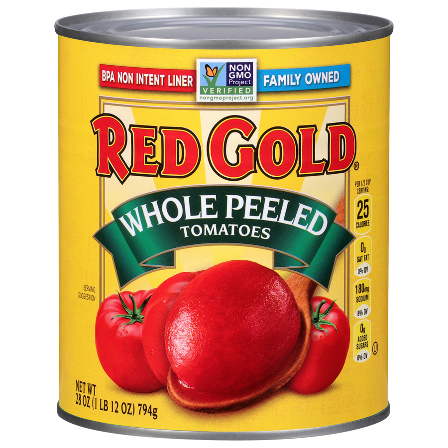 Canned Whole Peeled Tomatoes 28 oz Image:1