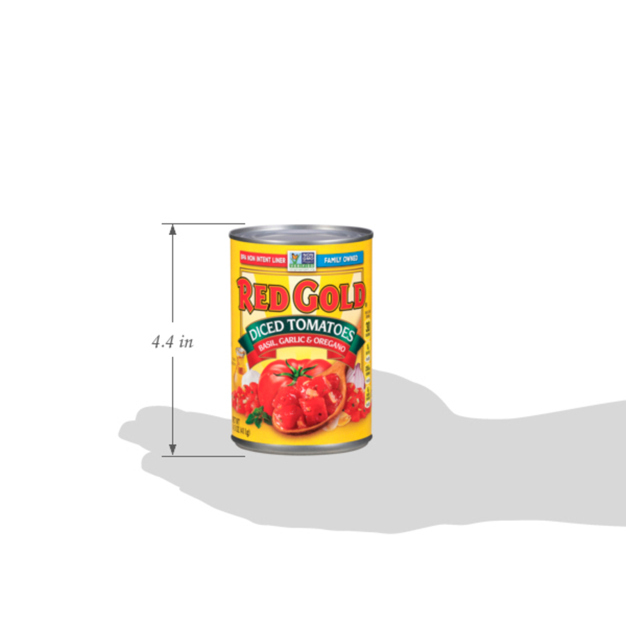 Diced Tomatoes with Basil, Garlic & Oregano 14.5 oz Image:4