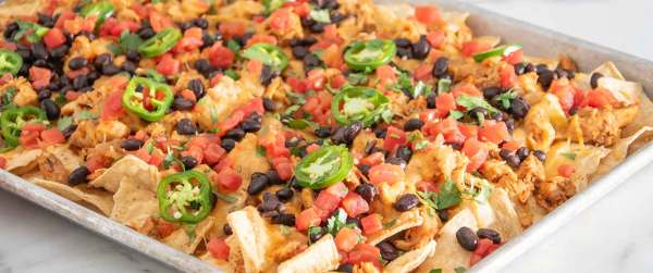 Loaded Chicken Nachos