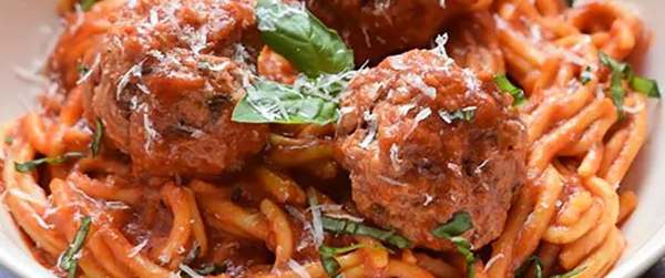 Instant Pot Spaghetti and Meatballs