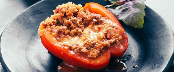Lasagna Stuffed Peppers