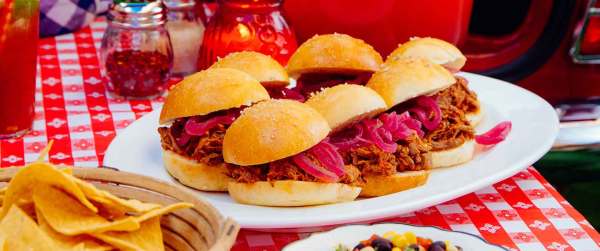 Shredded Beef Sliders