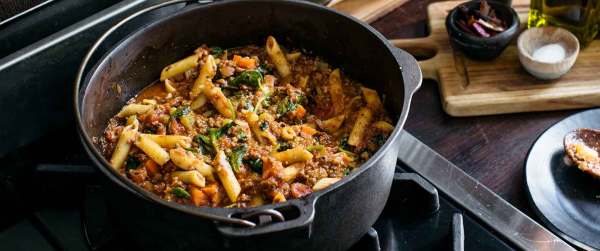 Slow Cooker Ragu with Pasta