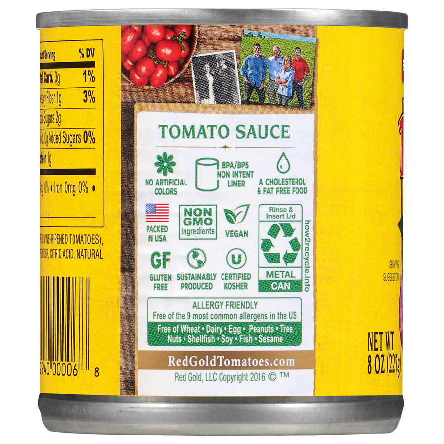 Canned Tomato Sauce 8 oz Image:2