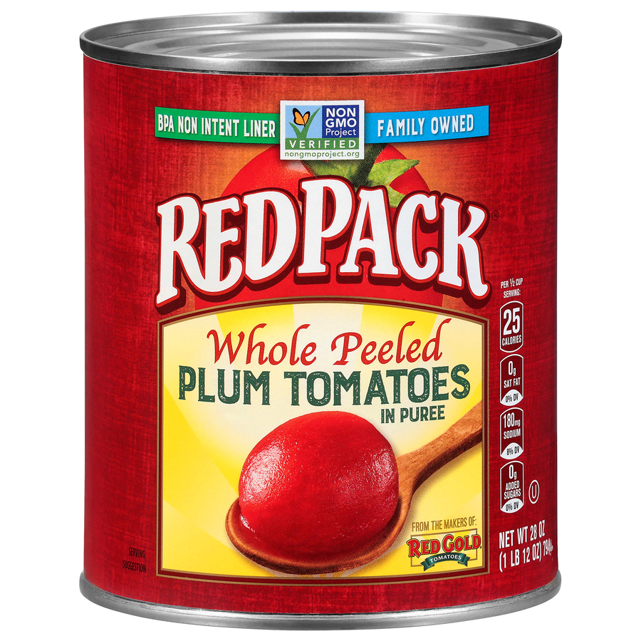 Whole Peeled Plum Tomatoes 28 oz Image:1