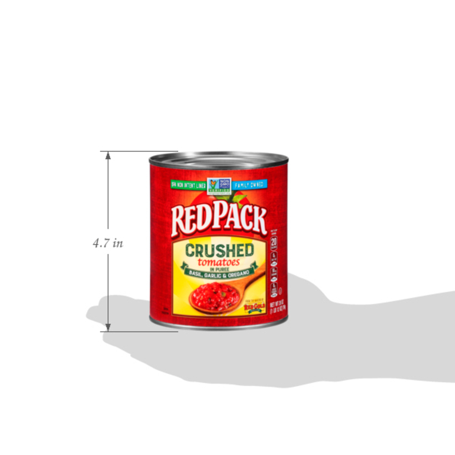 Canned Crushed Tomatoes with Garlic, Basil & Oregano Image:6