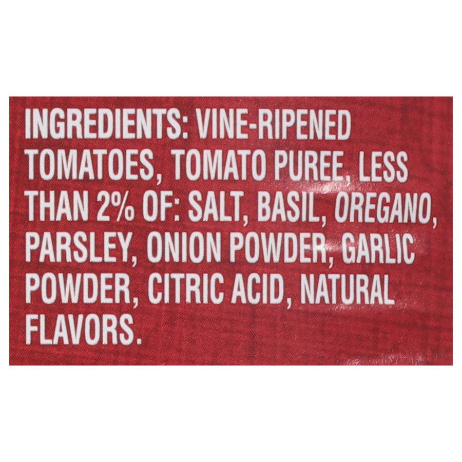 Canned Crushed Tomatoes with Garlic, Basil & Oregano Image:4