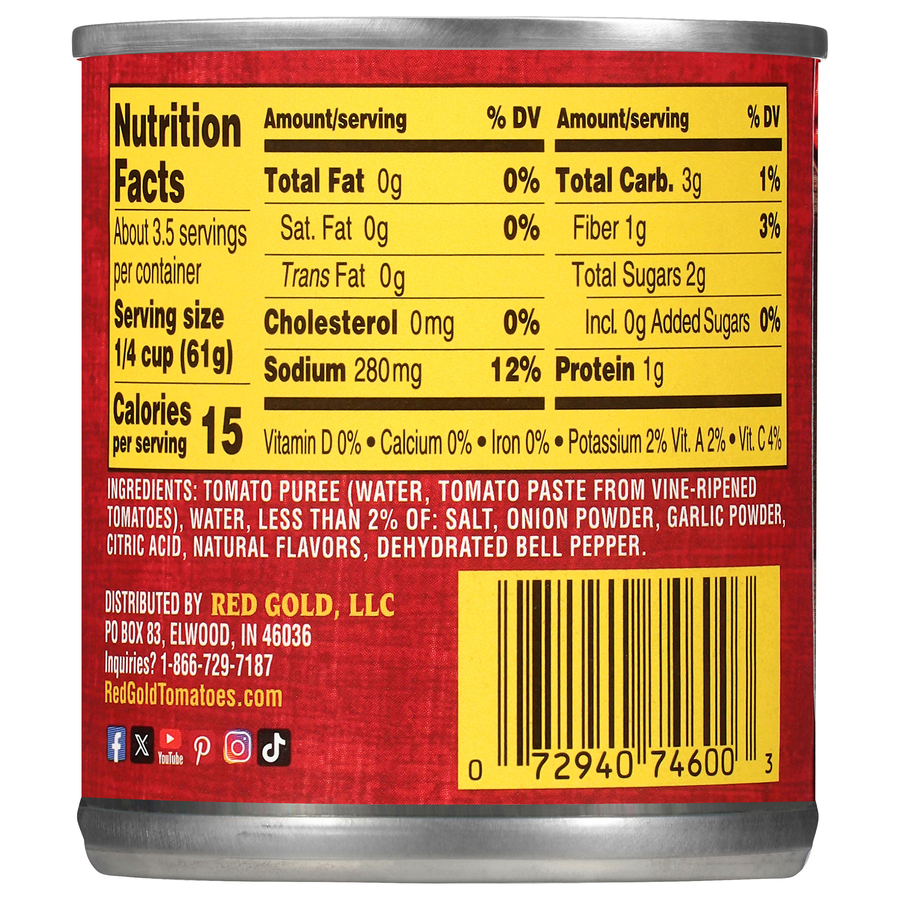 Redpack Canned Tomato Sauce 8 oz Image:3