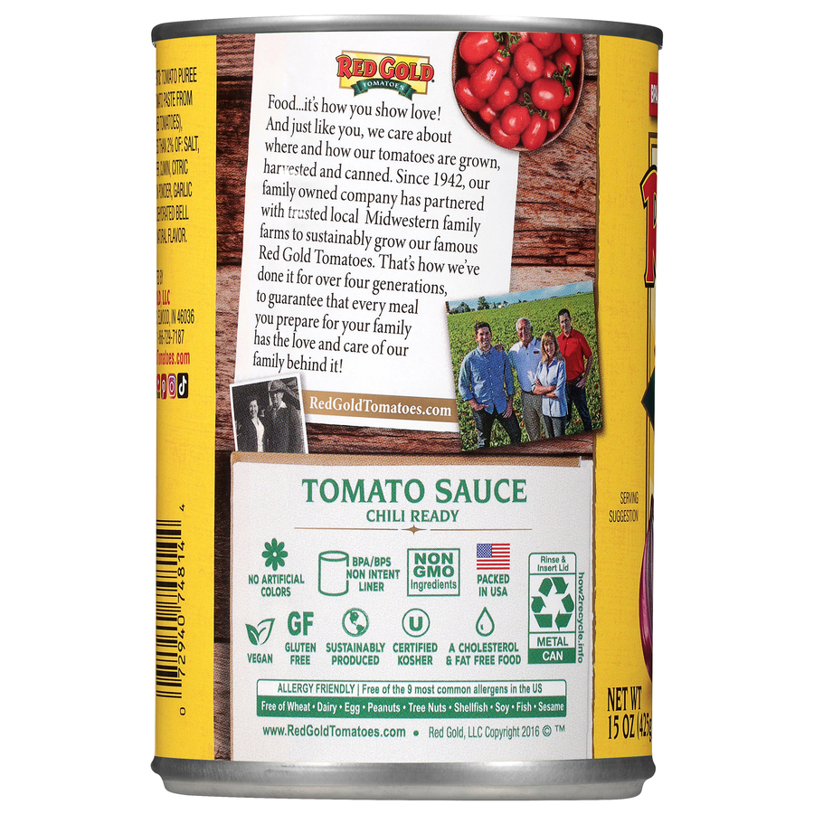 Chili Ready Tomato Sauce 15 oz Image:2