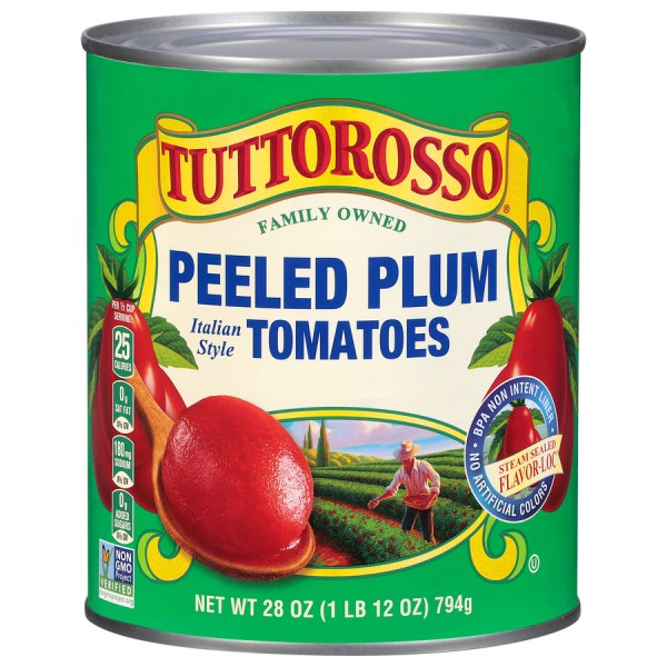 Peeled Plum Tomatoes 28 oz