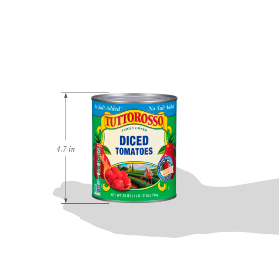 No Salt Added Diced Tomatoes 28 oz Image:6