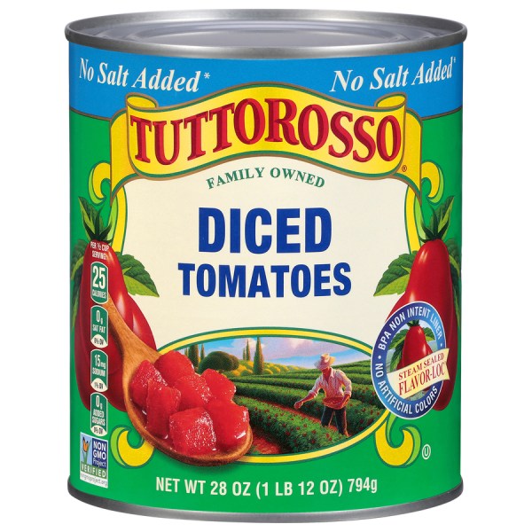 No Salt Added Diced Tomatoes 28 oz