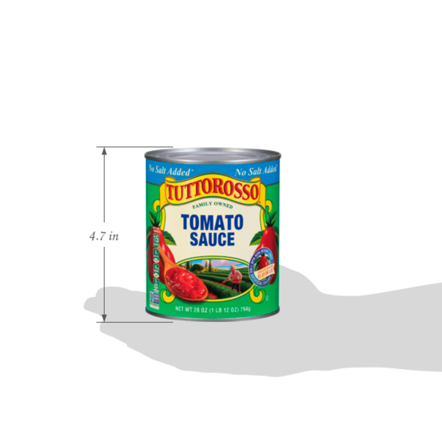 No Salt Added Tomato Sauce 28 oz Image:6