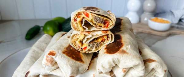 Meal Prep Italian Breakfast Burritos