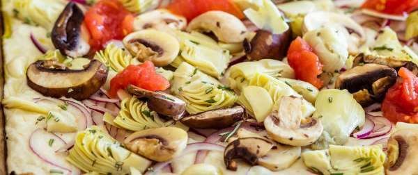 Chicken Artichoke Pizza