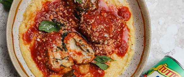 Creamy Polenta and Meatballs