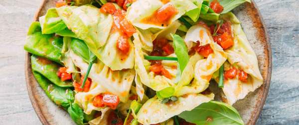 Chunky Herbed Tomato Vinaigrette