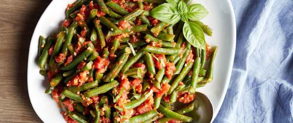 Green Beans with Tomatoes