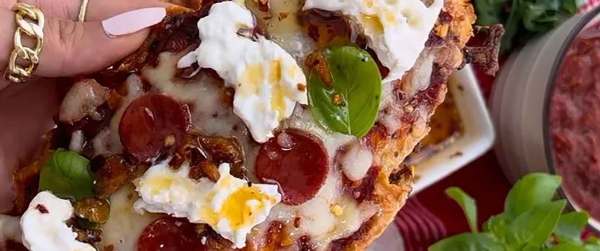 Garlic Butter Hot Honey Pepperoni Pizza Croissants