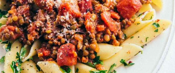 Lentil Bolognese