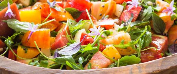 Peach Chicken Chipotle Salad